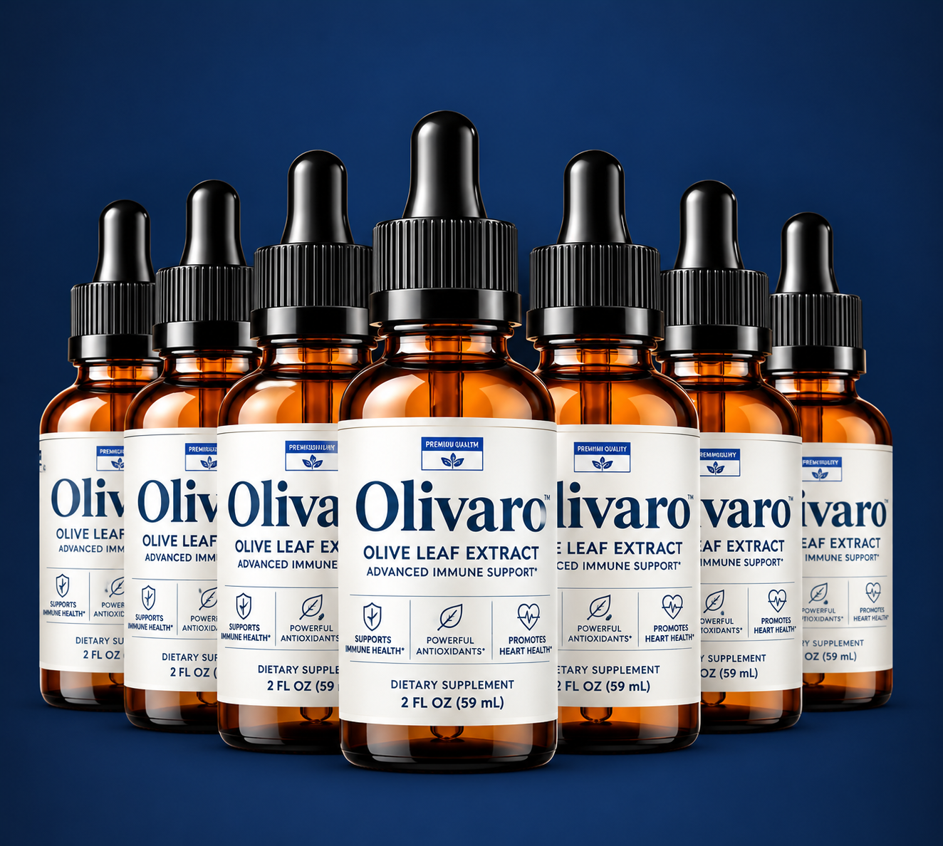 Olivaro supplement bottle