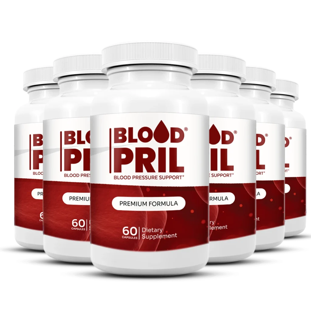 BloodPril supplement bottles